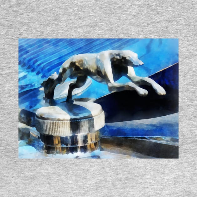 Cars - Lincoln Greyhound Hood Ornament by SusanSavad